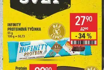 Globus Infinity proteinová tyčinka nabídka