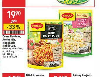Globus Dobrý hostinec, amore mio, maggi asia, maggi cup nabídka