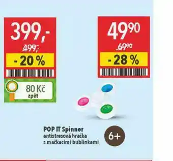 Globus Pop it spinner nabídka