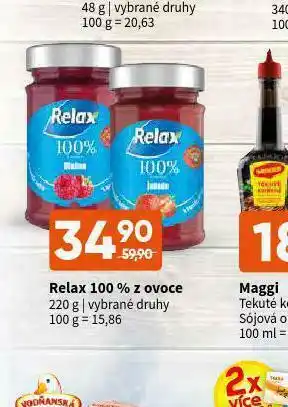 Terno Relax 100% ovocde nabídka