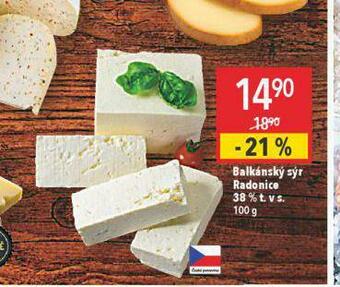Globus Balkánský sýr nabídka