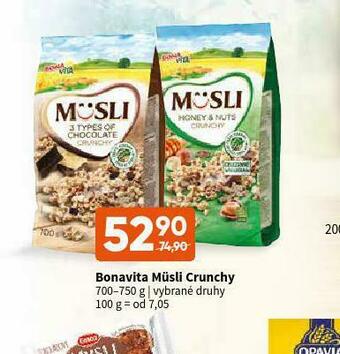 Bonavita müsli crunchy