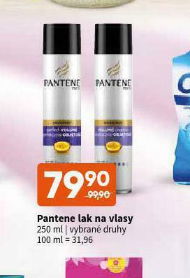 Terno Pantene lak na vlasy nabídka