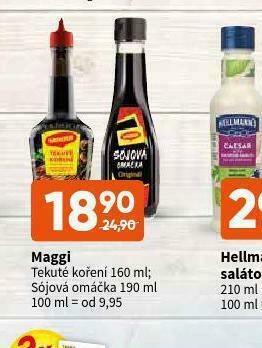 Terno Maggi tekuté koření nabídka