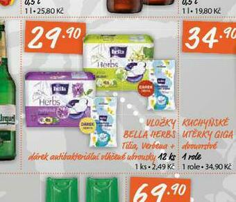 Terno Vložky bella herbs nabídka