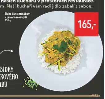 Globus Žluté kari s tuňákem a jasmínovou rýží nabídka
