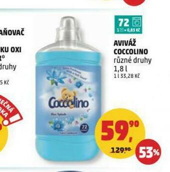 Penny Market Aviváž coccolino nabídka
