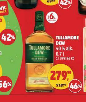 Penny Market Tullamore dew nabídka