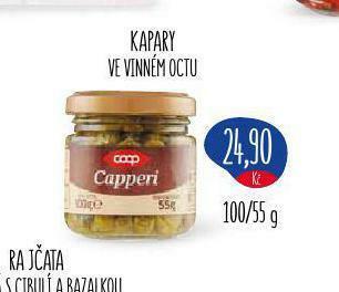 Terno Kapary ve vinném octu nabídka