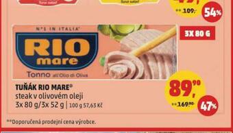 Penny Market Tuňák rio mare nabídka