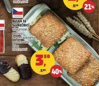Penny Market Bulka se slunečnicovým semínkem nabídka