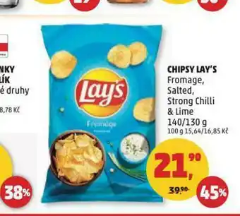 Penny Market Chipsy lay&#039;s nabídka