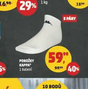 Penny Market Ponožky kappa nabídka
