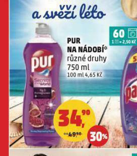 Penny Market Pur na nádobí nabídka