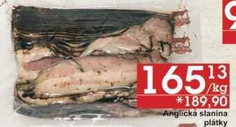 Jip Anglická slanina plátky, 1 kg nabídka