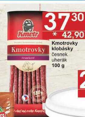 Jip Kmotr kmotrovky klobásky česnek, 100 g nabídka