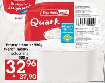 Jip Frankenland tvaroh měkký odtučněný, 500 g nabídka
