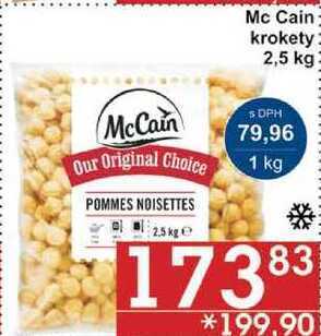 Jip Mc cain krokety, 2,5 kg nabídka