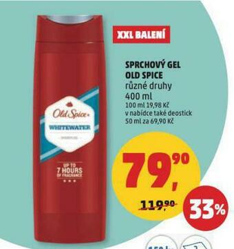 Penny Market Old spice sprchový gel nabídka