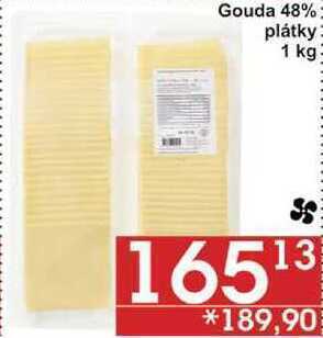 Jip Gouda 48% plátky, 1 kg nabídka