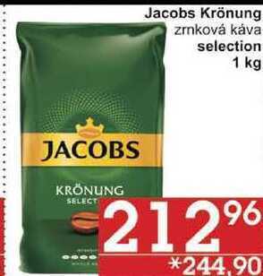 Jip Jacobs krönung zrnková káva selection, 1 kg nabídka