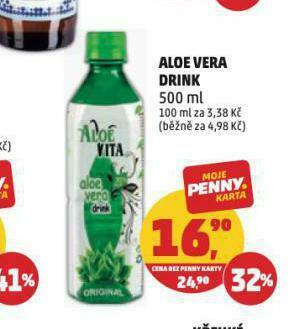Penny Market Aloe vera drink nabídka