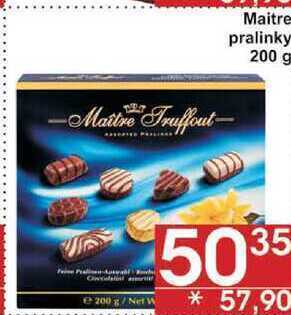 Jip Maitre pralinky, 200 g nabídka