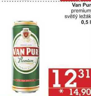 Jip Van pur premium světlý ležák, 0,5 l nabídka
