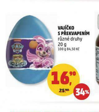 Penny Market Vajíčko s překvapením nabídka