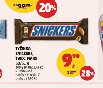 Penny Market Tyčinka snickers nabídka