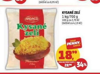 Penny Market Kysané zelí nabídka
