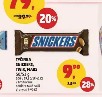 Tyčinka twix
