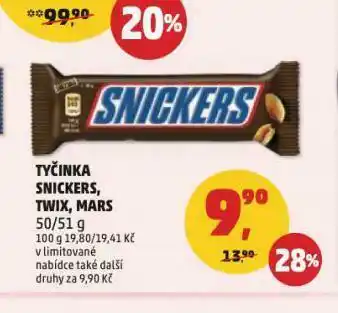 Penny Market Tyčinka mars nabídka