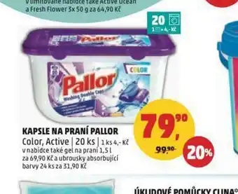 Penny Market Pallor kapsle na praní nabídka