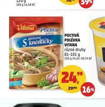 Penny Market Poctivá polévka nabídka