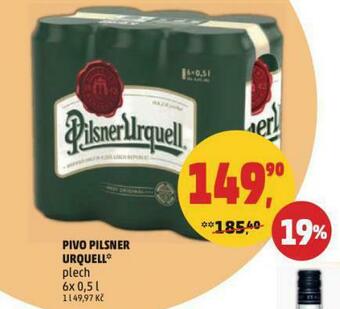 Penny Market Pivo pilsner urquell nabídka
