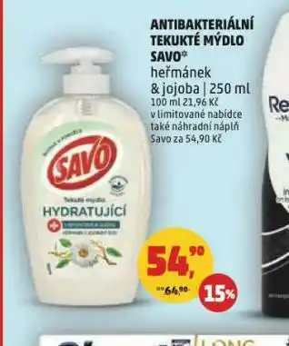 Penny Market Savo antibakteriální mýdlo nabídka