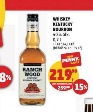 Penny Market Whiskey kentucky bourbon nabídka