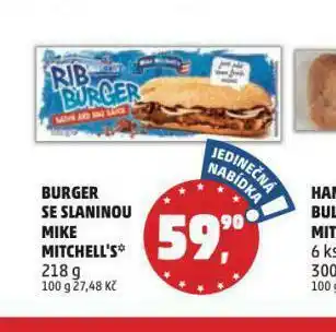 Penny Market Burger se slaninou nabídka