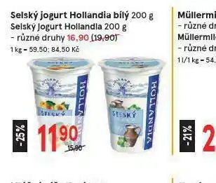 Žabka Selský jogurt hollandia nabídka