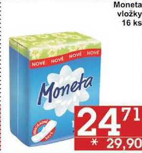 Jip Moneta vložky, 16 ks nabídka