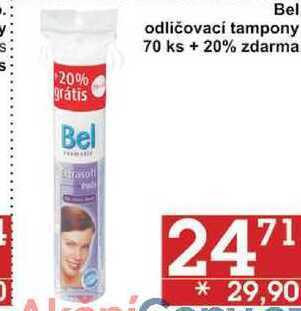 Bel odličovací tampony, 70 ks + 20% zdarma