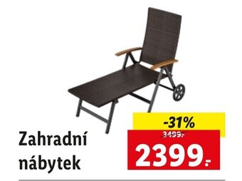 Lidl Zahradní nábytek nabídka