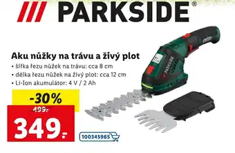 Lidl Aku nůžky na trávu a živý plot nabídka