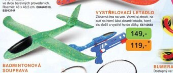 Dráčik VYSTŘELOVACÍ LETADLO nabídka