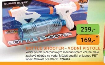 Dráčik BOTTLE SHOOTER - VODNÍ PISTOLE nabídka