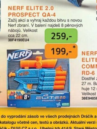 Dráčik NERF ELITE 2.0 PROSPECT QA-4 nabídka