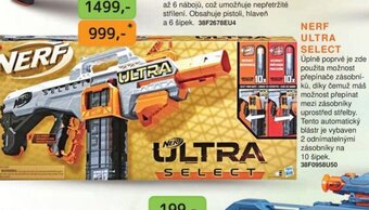 Dráčik NERF ULTRA SELECT nabídka