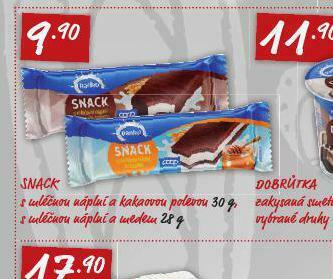 Terno Snack nabídka