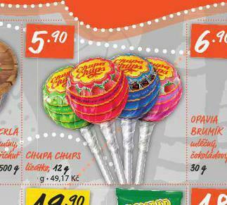 Terno Chupa chups lízátko nabídka